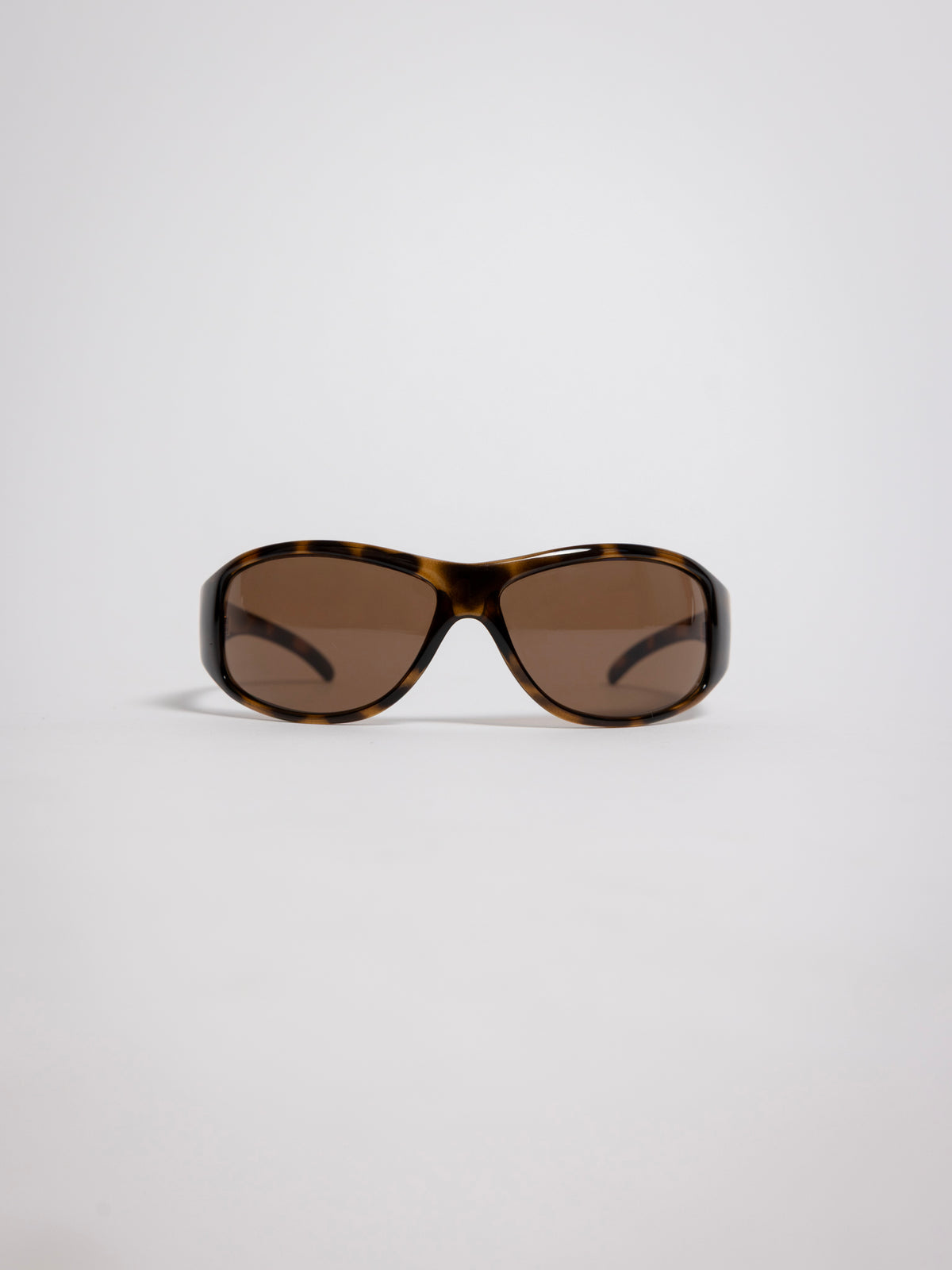 223 Butler St, Side Eye wraparound shield sunglasses, tortoiseshell Grilamid frame with brown tinted lenses, sideeye [variant:Havana]